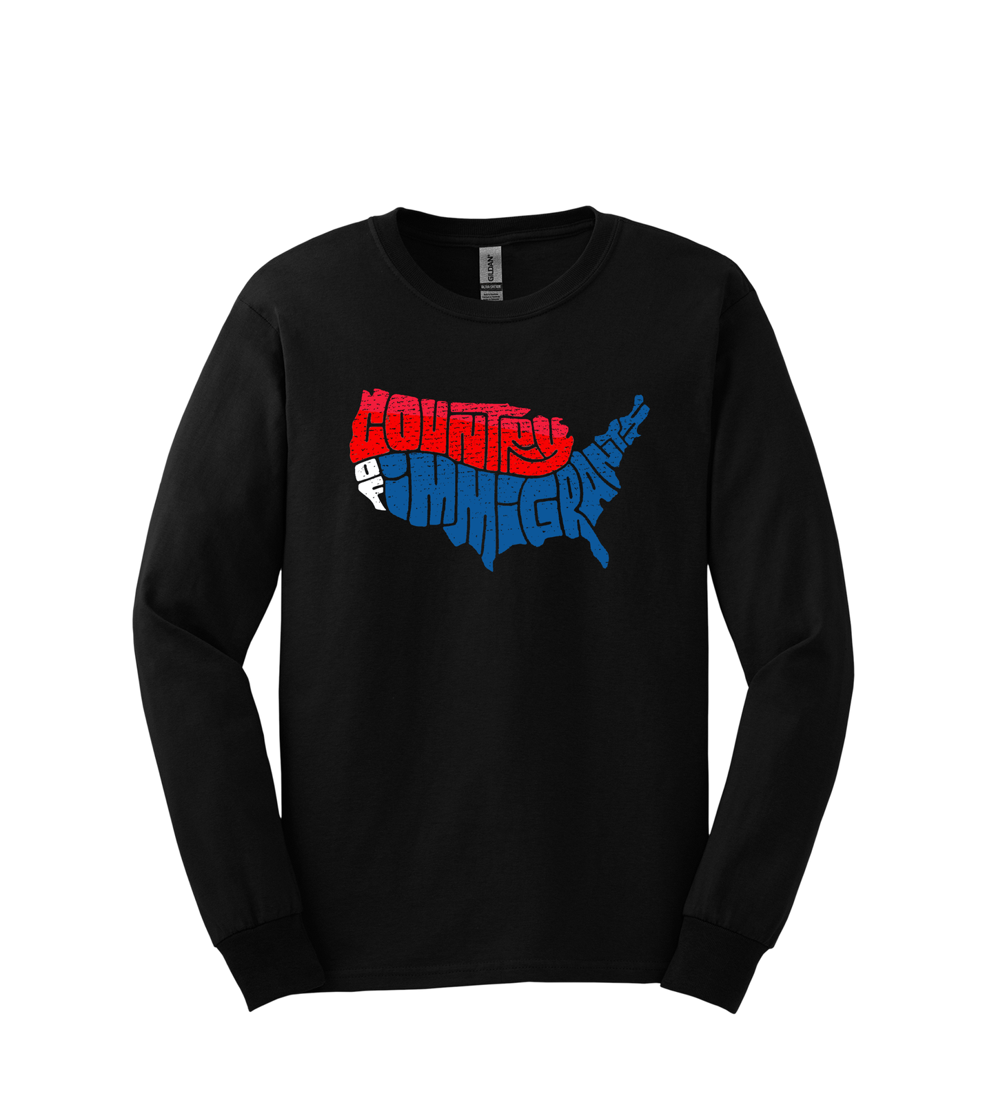 Long Sleeve Shirt - COUNTRY OF IMMIGRANTS