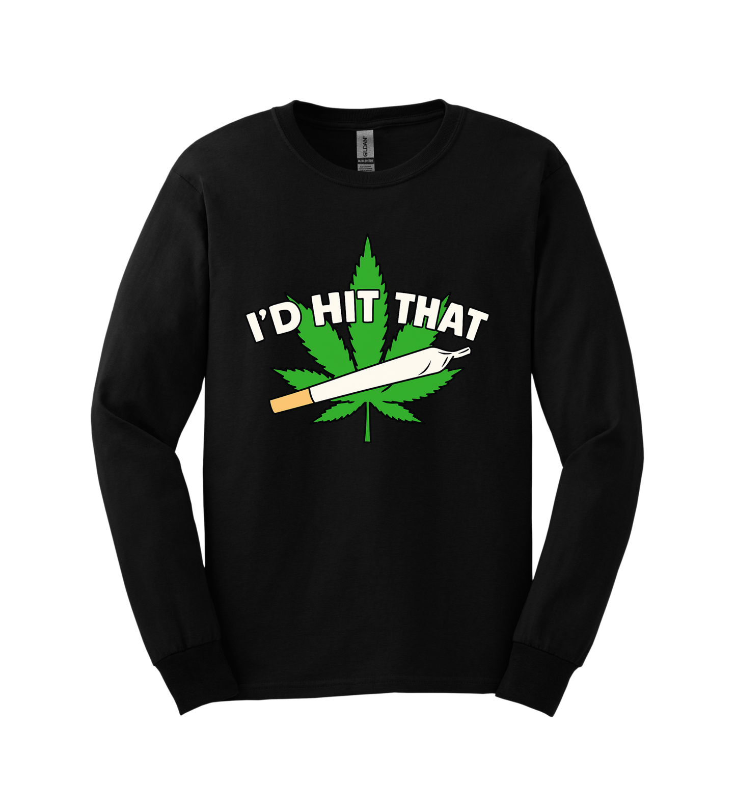 Long Sleeve Shirt - I'd Hit That