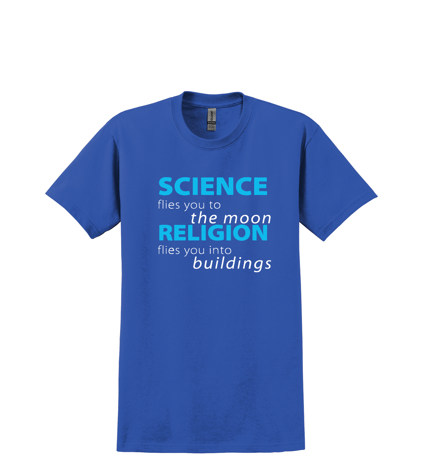 T-Shirt - Science Flies Man to the Moon