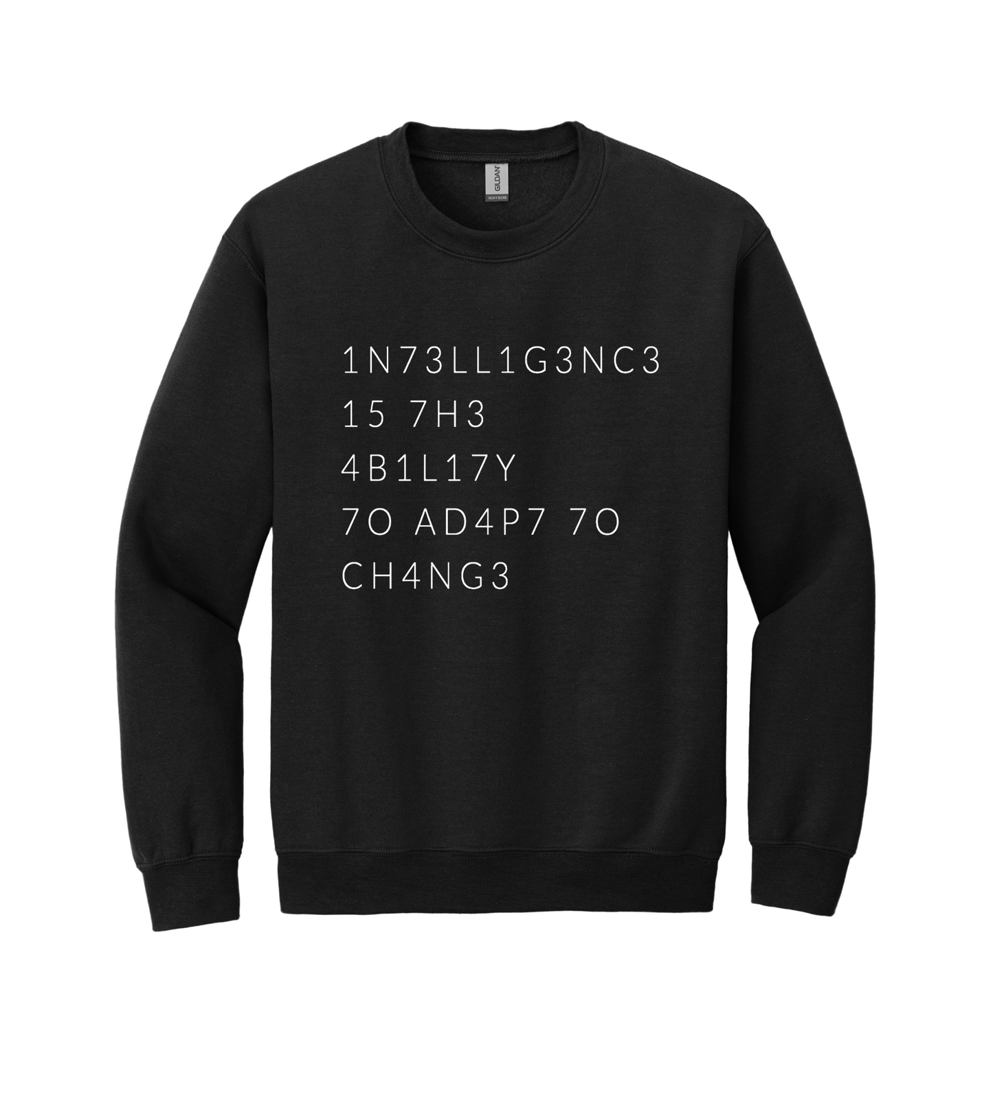 Crewneck - 1N73LL1G3NC3