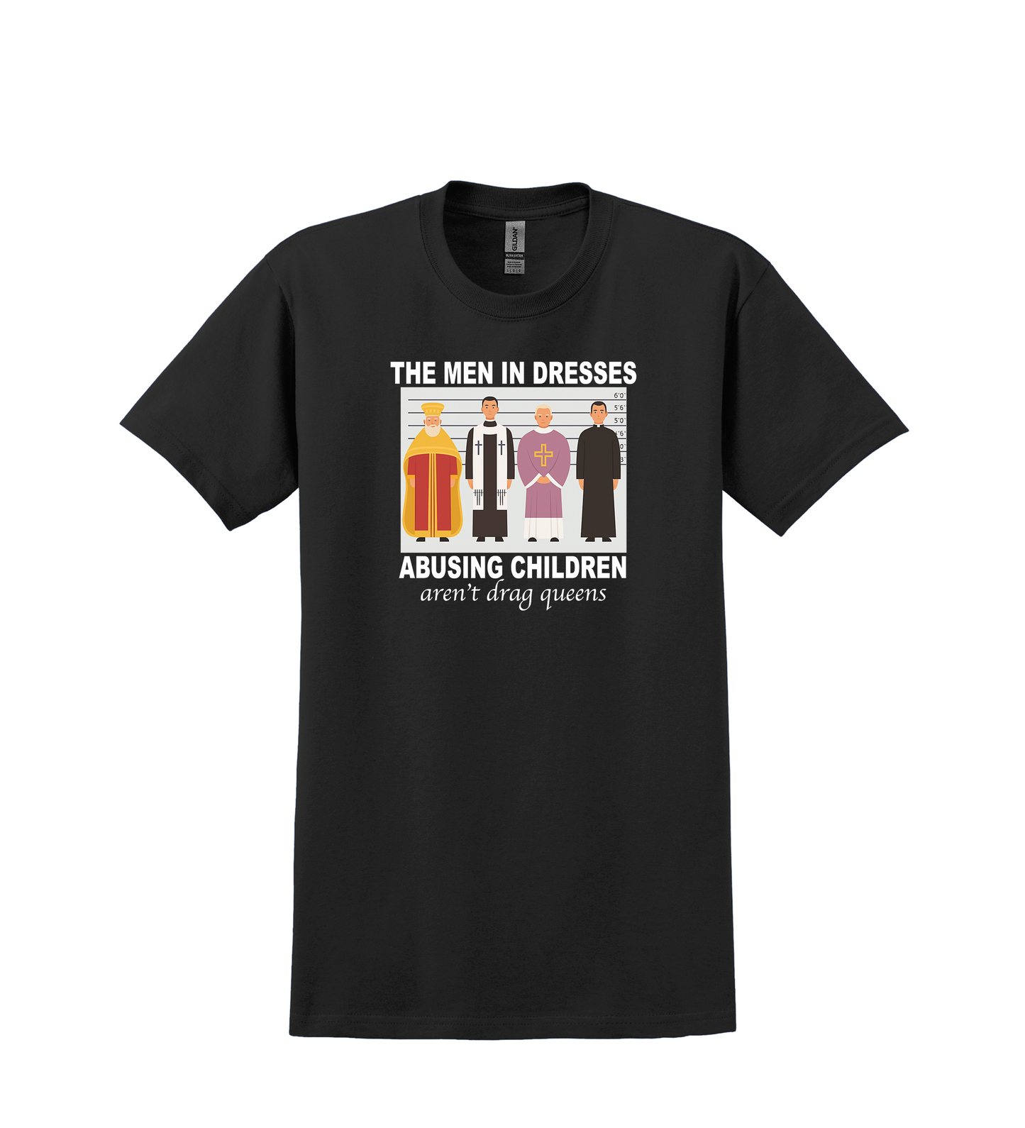 T SHIRT-Men in dresses