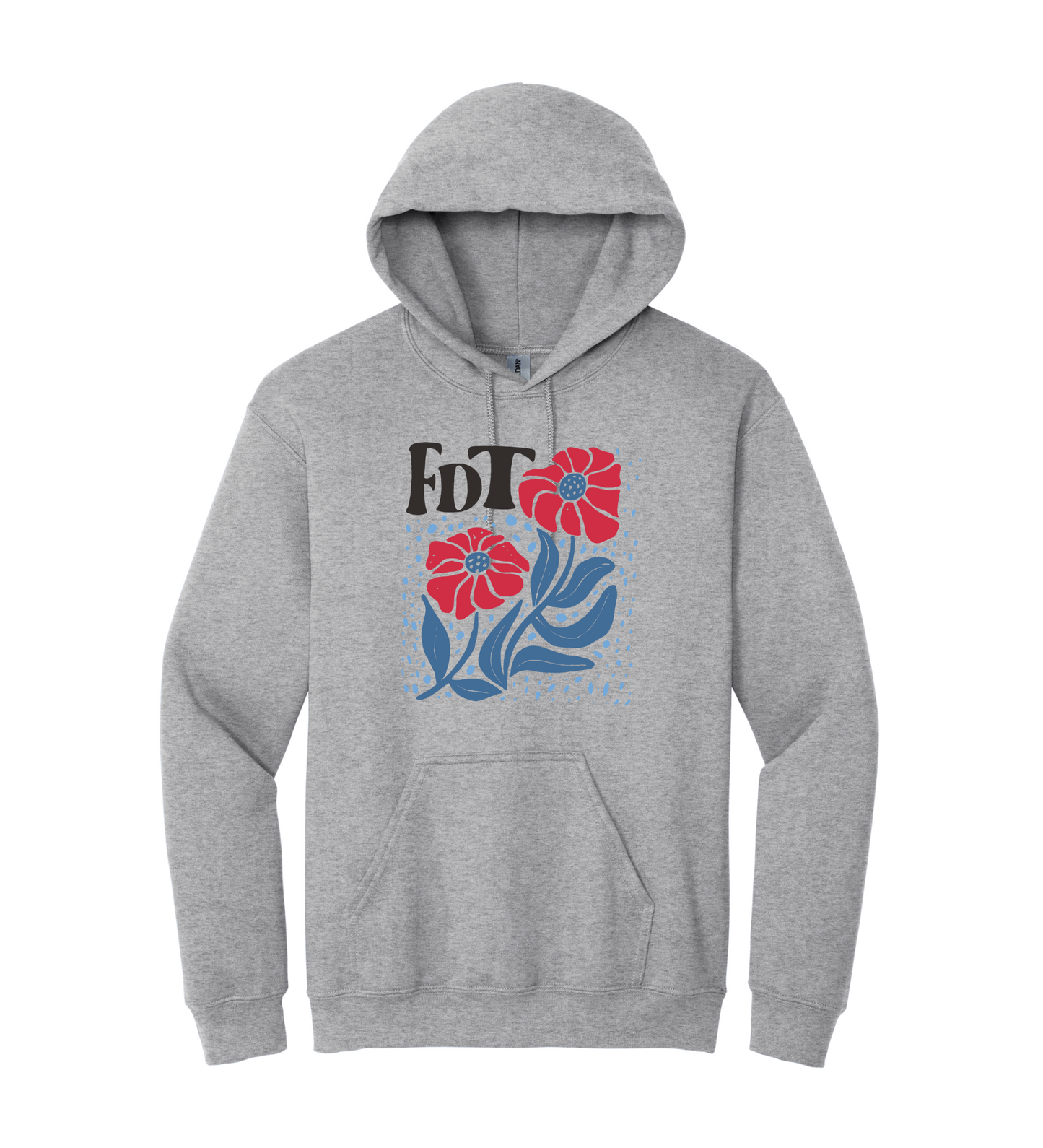 Hoodie - FDT Flower
