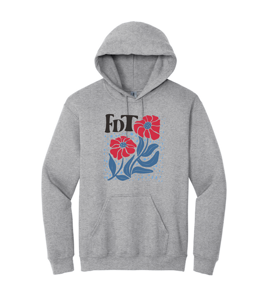 Hoodie - FDT Flower