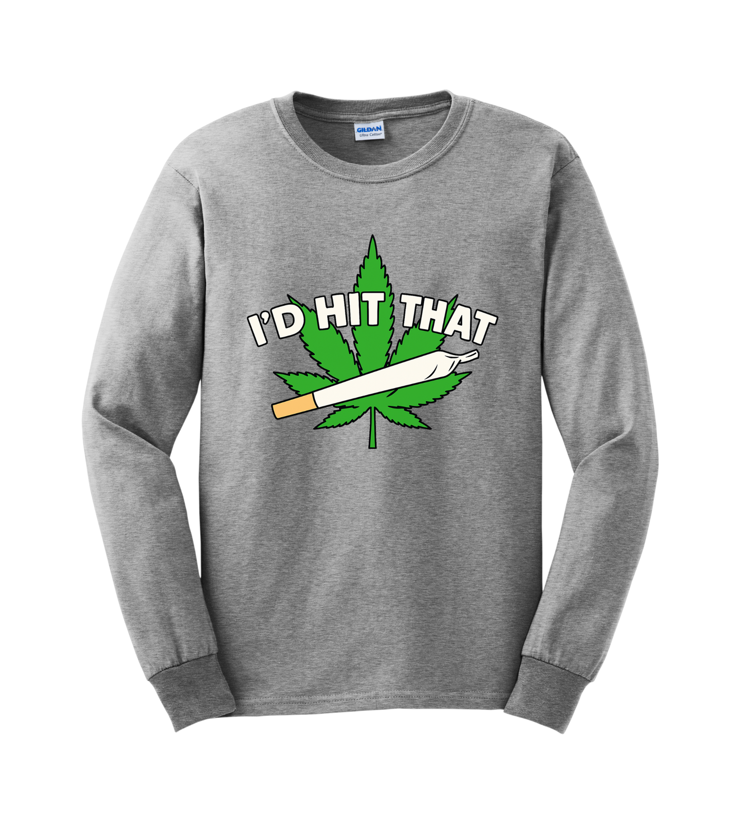 Long Sleeve Shirt - I'd Hit That