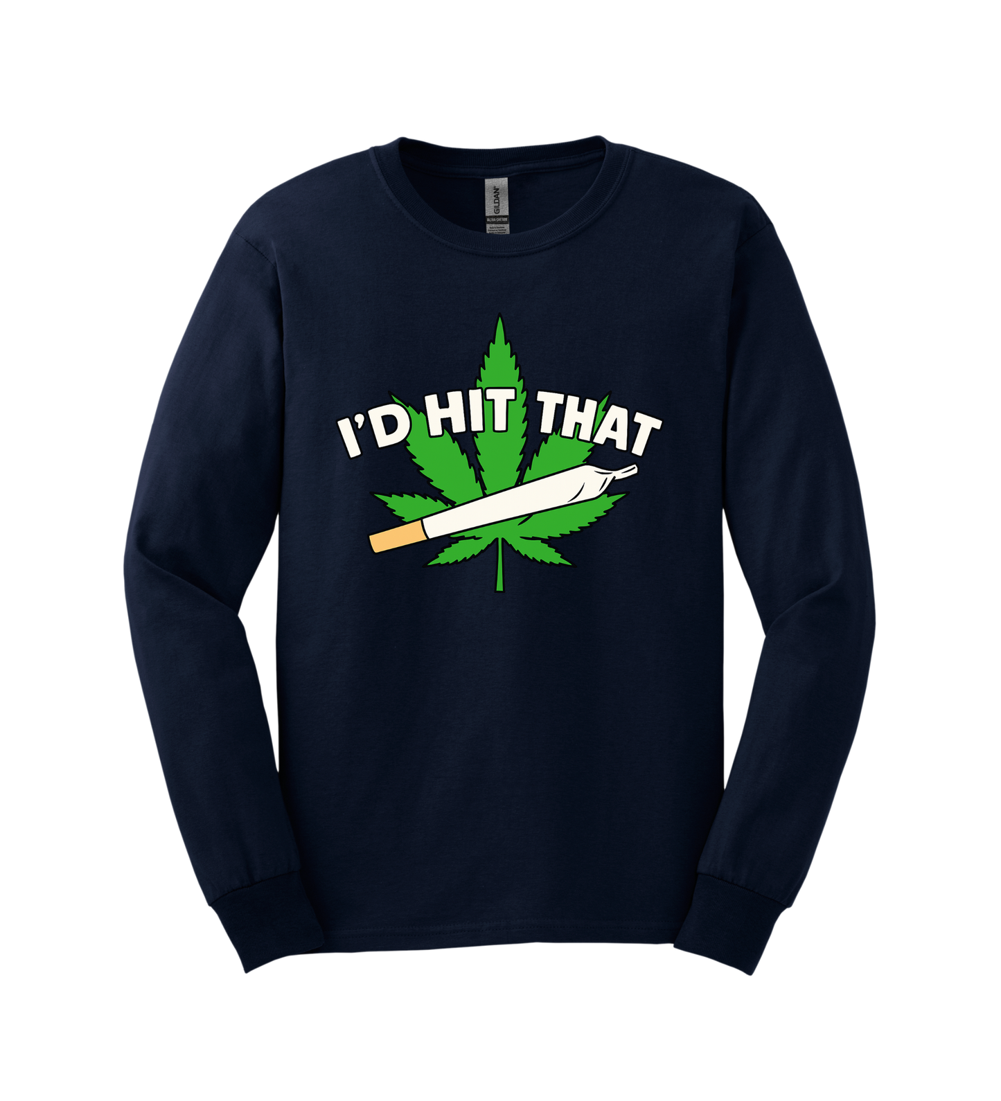 Long Sleeve Shirt - I'd Hit That