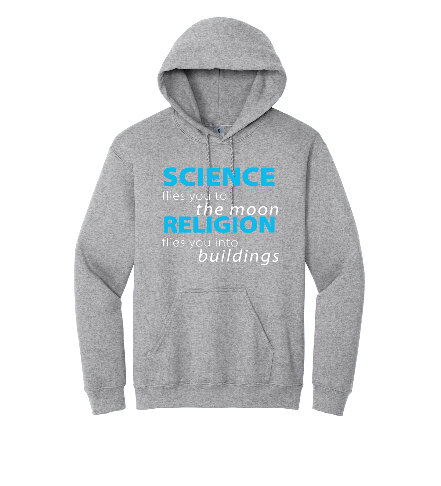 Hoodie - Science Flies Man to the Moon