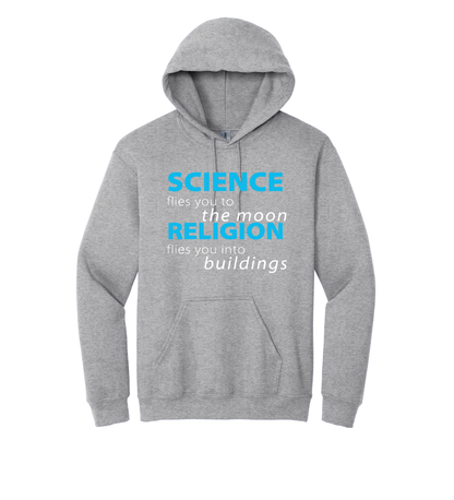 Hoodie - Science Flies Man to the Moon