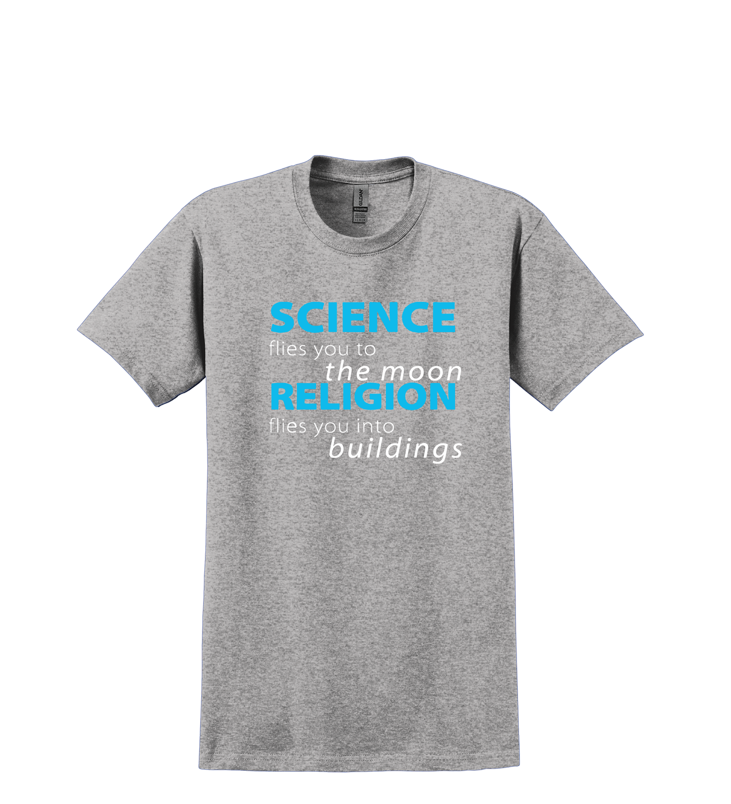 T-Shirt - Science Flies Man to the Moon
