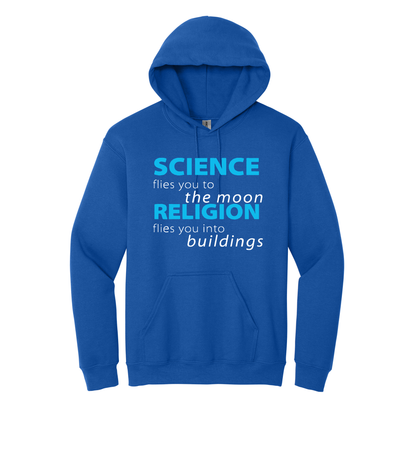 Hoodie - Science Flies Man to the Moon