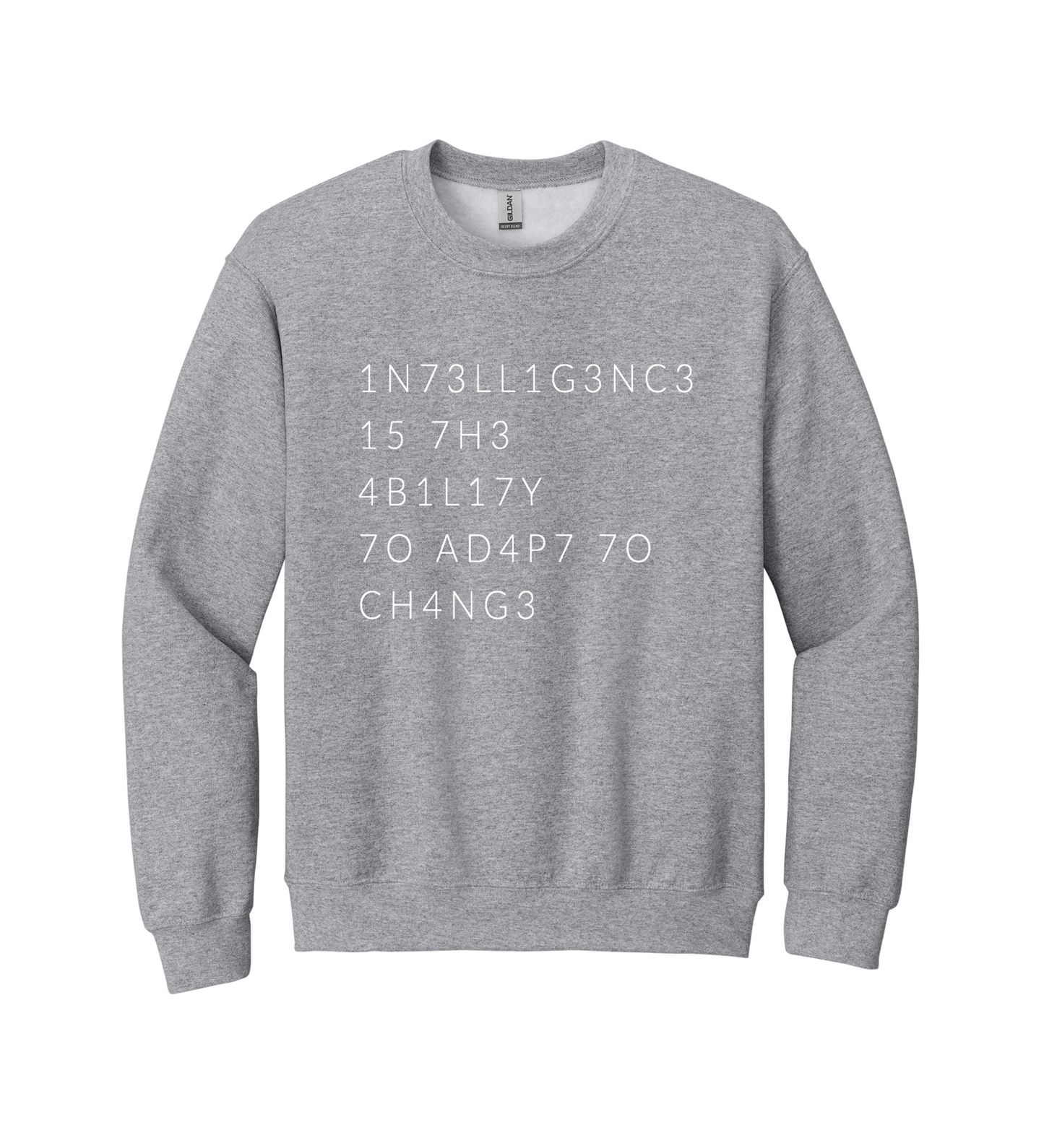 Crewneck - 1N73LL1G3NC3