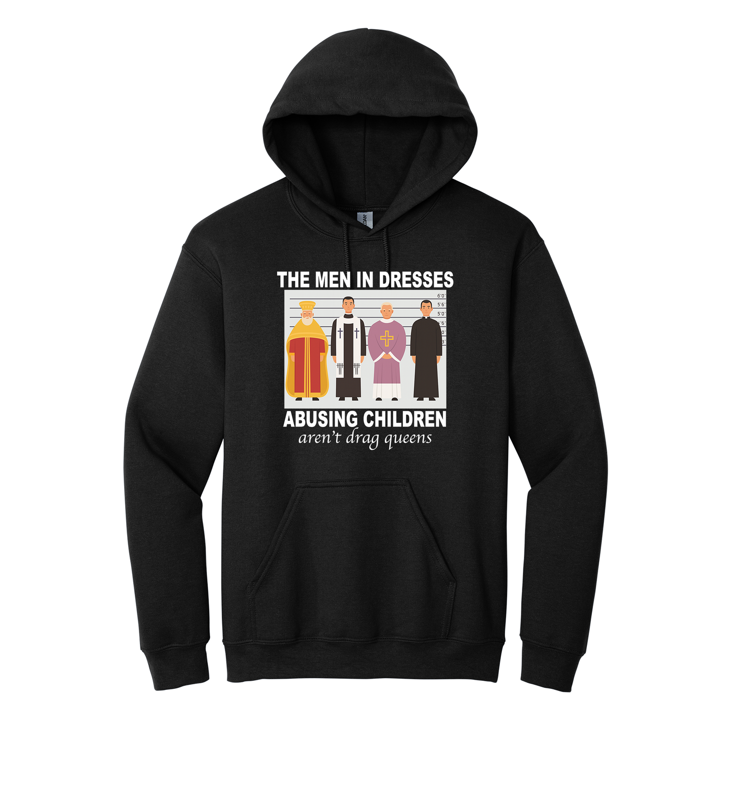 Hoodie -Men in Dresses
