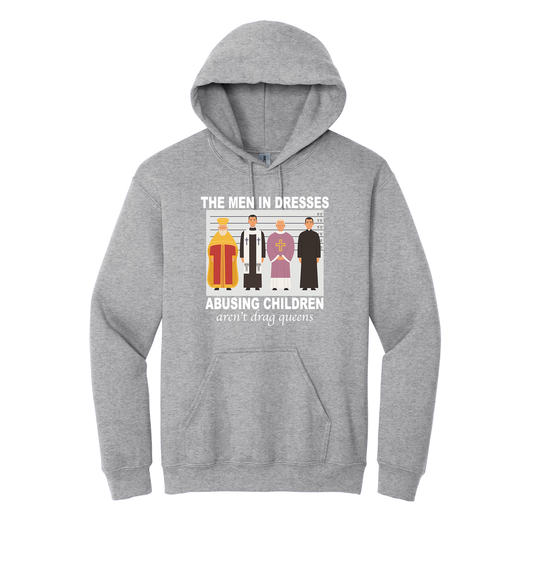 Hoodie -Men in Dresses
