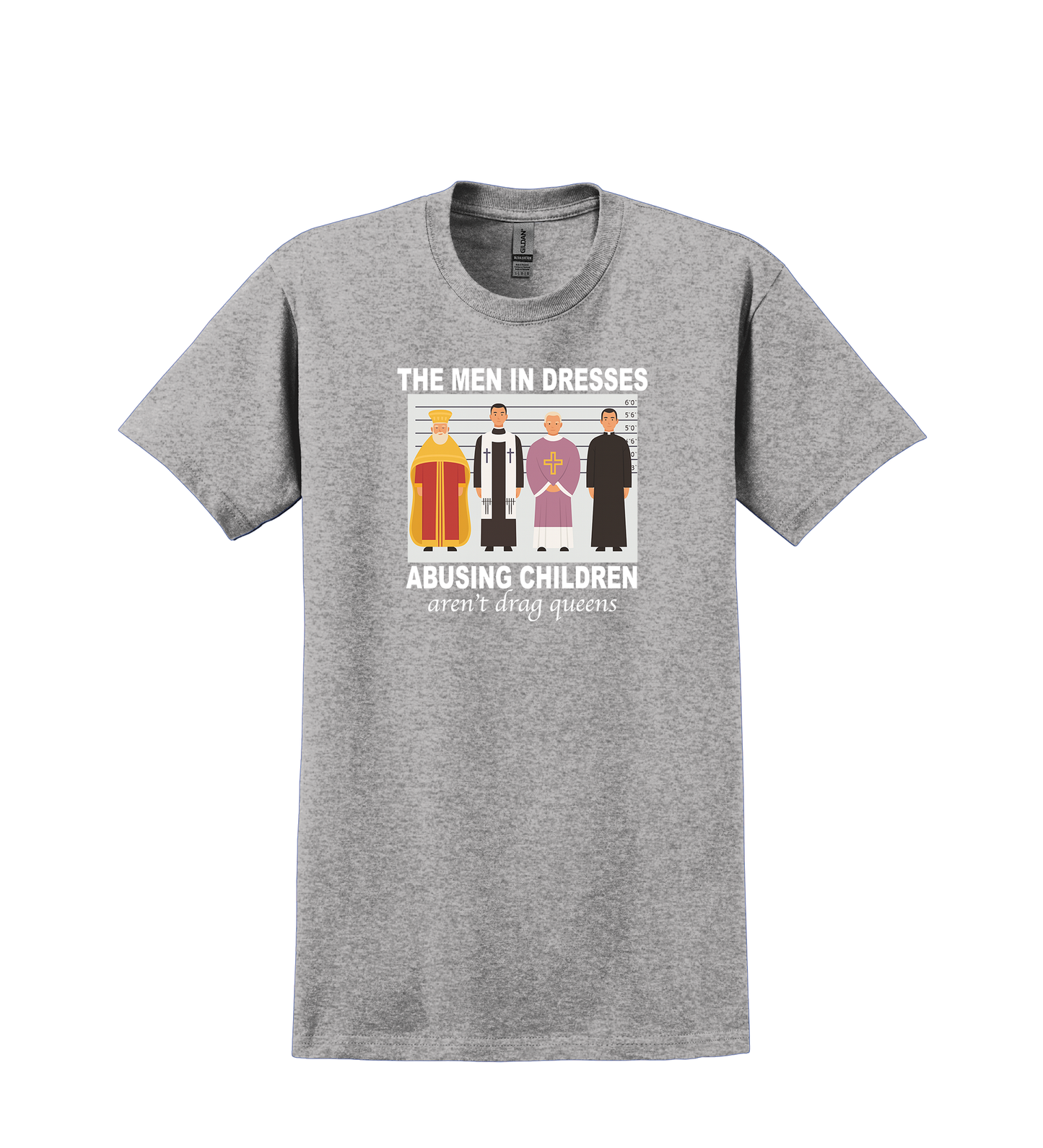 T SHIRT-Men in dresses