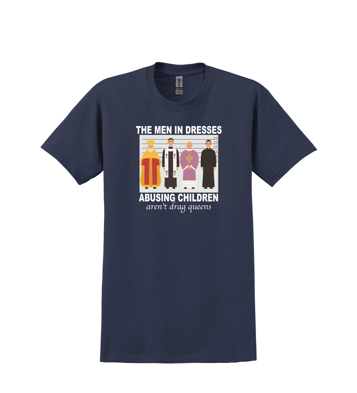 T SHIRT-Men in dresses