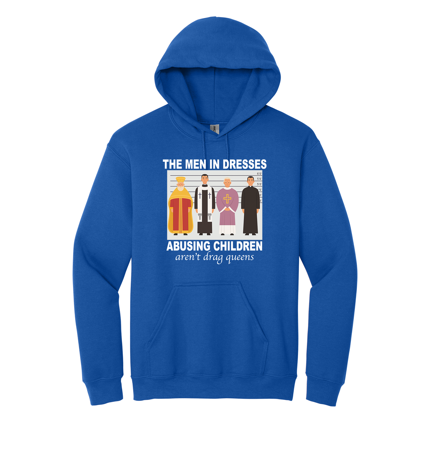 Hoodie -Men in Dresses