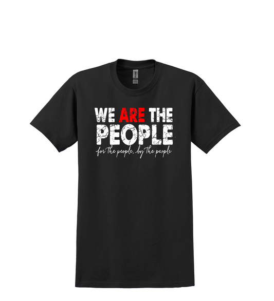T SHIRT-WE ARE THE PEOPLE